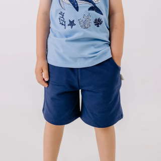 Kraťasy Walkiddy - Tmavěmodré navy vel.122
